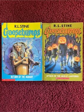 Vintage Goosebumps Books
